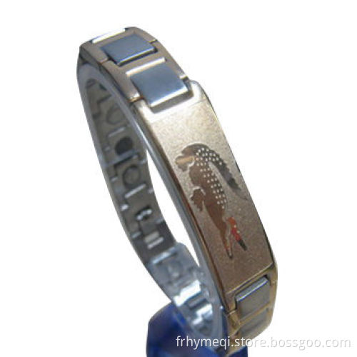 Bracelet for Ladies with IP Gold Plating, Add Germanium Elements